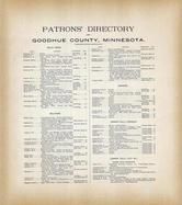 Directory 1, Goodhue County 1894